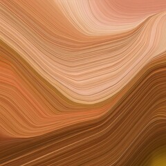 abstract organic natural beige brown color waving lines mushroom texture background banner illustration wallpaper backdrop for webdesign generative ai
