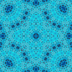 Seamless square pattern. Symmetric pattern texture
