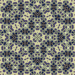 Seamless square pattern. Symmetric pattern texture