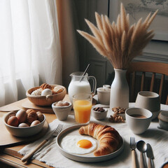 Minimalist Morning Routine
 Simple, clean aesthetic with morning coffee, minimal decor, and natural light. 