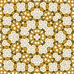 Seamless square pattern. Symmetric pattern texture