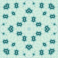 Seamless square pattern. Symmetric pattern texture