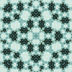 Seamless square pattern. Symmetric pattern texture