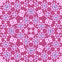 Seamless square pattern. Symmetric pattern texture