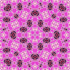 Seamless square pattern. Symmetric pattern texture