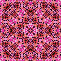 Seamless square pattern. Symmetric pattern texture