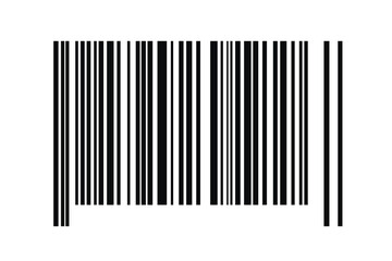 Barcode isolated on white background. Code stripes sticker. Barcode labels, customers qr code