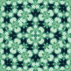 Seamless square pattern. Symmetric pattern texture