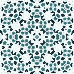 Seamless square pattern. Symmetric pattern texture