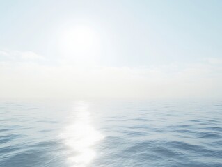 Obraz premium Serene Ocean Sunrise