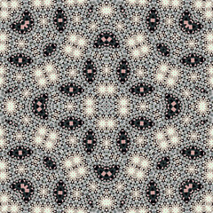 Seamless square pattern. Symmetric pattern texture