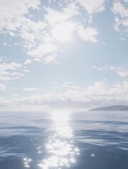 Fototapeta premium Serene Ocean Sunrise