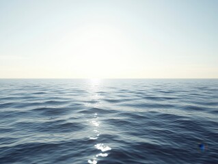 Obraz premium Serene Ocean Sunrise