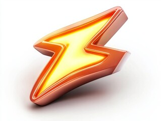 Stunning 3D Lightning Graphic Design