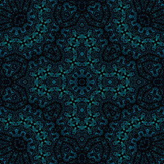 Seamless square pattern. Symmetric pattern texture