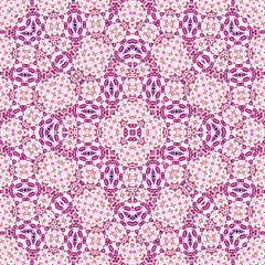 Seamless square pattern. Symmetric pattern texture