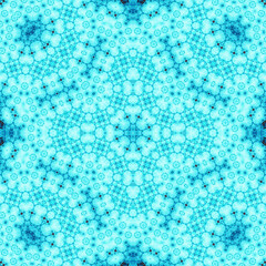 Seamless square pattern. Symmetric pattern texture