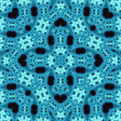 Seamless square pattern. Symmetric pattern texture