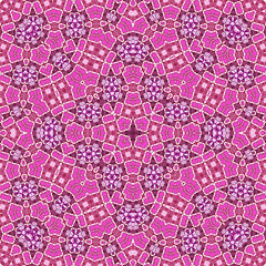 Seamless square pattern. Symmetric pattern texture
