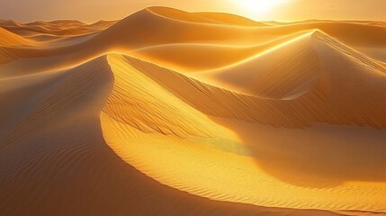 Golden Sands of the Desert