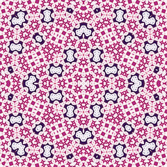 Seamless square pattern. Symmetric pattern texture
