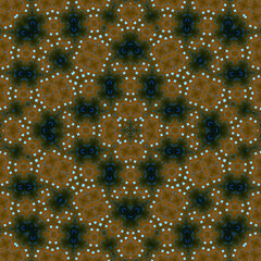 Seamless square pattern. Symmetric pattern texture
