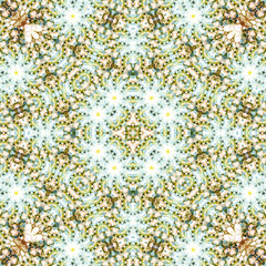 Seamless square pattern. Symmetric pattern texture