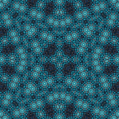 Seamless square pattern. Symmetric pattern texture