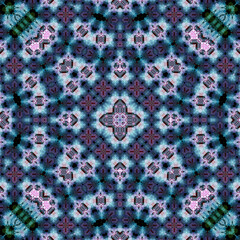 Seamless square pattern. Symmetric pattern texture
