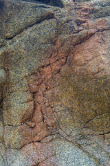 Wall stone nature at the A Coruña beach, perfect for wallpapers, background and home decoration
