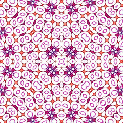 Seamless square pattern. Symmetric pattern texture