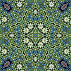 Seamless square pattern. Symmetric pattern texture
