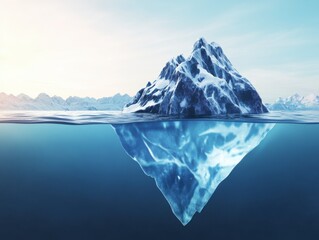 Obraz premium Iceberg: Hidden Secrets of the Deep