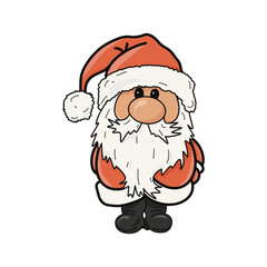 santa claus cartoon