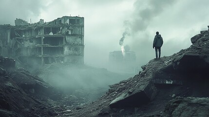 Shattered Dreams: A Glimpse into a Dystopian Wasteland