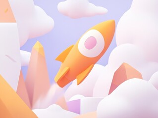 Rocket Launch to the Future