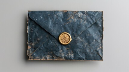 Vintage Envelope with Wax Seal