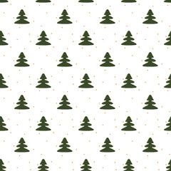 christmas tree background pattern