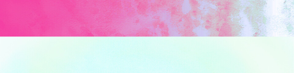 Pink and white color design panorama widescreen background