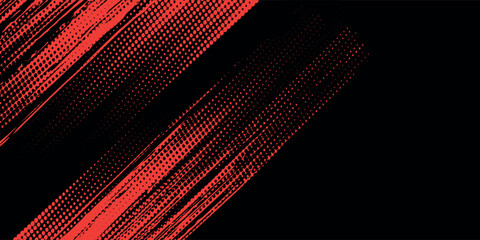 Grunge texture effect background. Distressed rough dark abstract textured. Black isolated on red. Graphic design element vintage style decoration concept for banners, flyer, card, or brochure cover