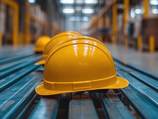 A team conducting safety training in a warehouse, Training, Informative and organized