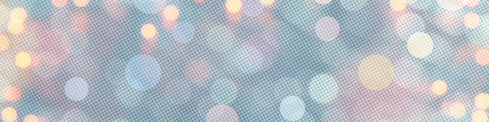 Panorama bokeh background for banners posters events advertising and graphic design works with copy space