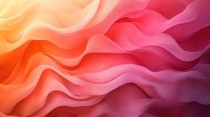 Obraz premium A vibrant texture of heat waves illustrating an infrared spread with a smooth gradient from warm orange to deep pink tones mockup, mock up, template, empty, for text, place, copyspace, copy space