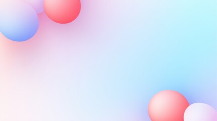 Elegant Abstract Gradient Background in Soft Pink and Blue Tones - Perfect for Modern Digital Designs and Calming Aesthetic Wallpaper