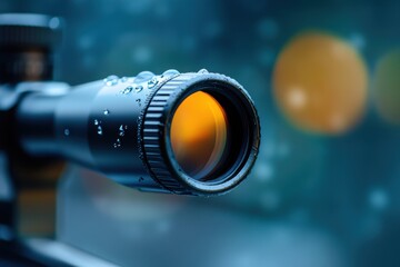 Heat sensitive scope for shooting