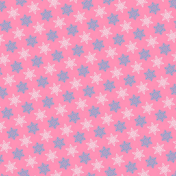 Winter Snowflakes Festive Gift Wrap Winter Holidays Card Yuletide Pattern Kwanzaa Design Hanukkah Happy Holidays Seasons Greetings 1139