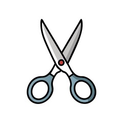 scissors isolated on white background