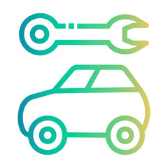 repairing Line Gradient Icon