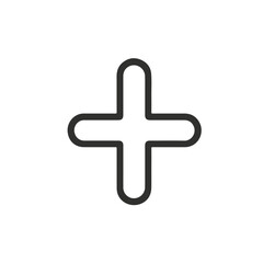 Obraz premium Professional Font Outline Icon Linear Style Sign for Mobile Usage