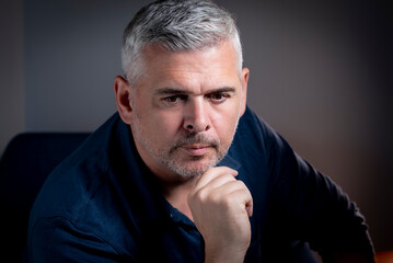 Stylish Male mid-50s